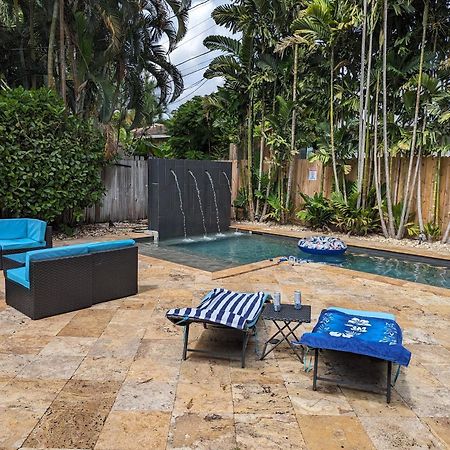 #1 Fort Lauderdale House - Heated Salt Water Pool - Private Oasis-Updated Gorgeous 3Br 3Ba - Las Olas Exterior foto