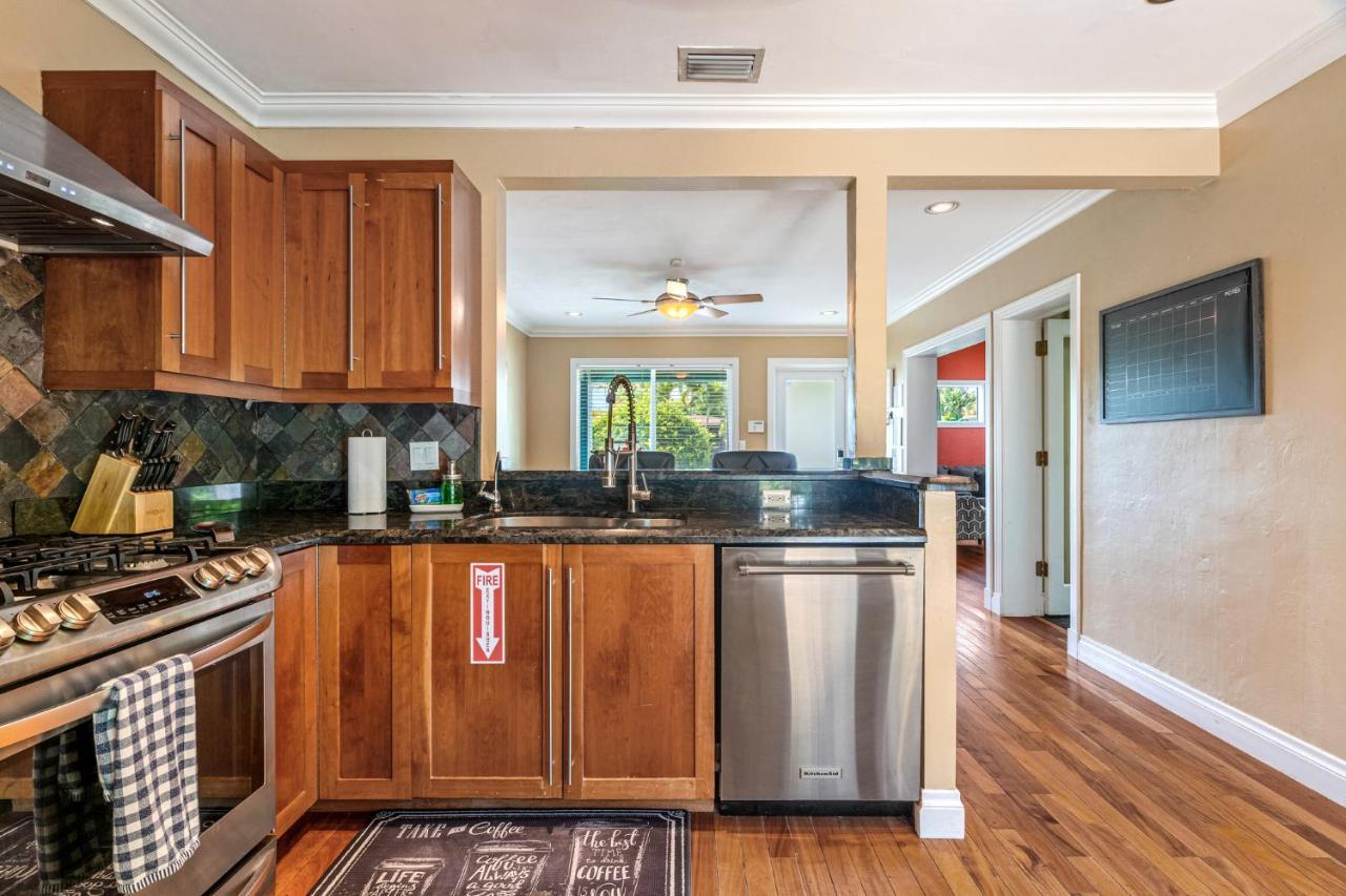 #1 Fort Lauderdale House - Heated Salt Water Pool - Private Oasis-Updated Gorgeous 3Br 3Ba - Las Olas Exterior foto